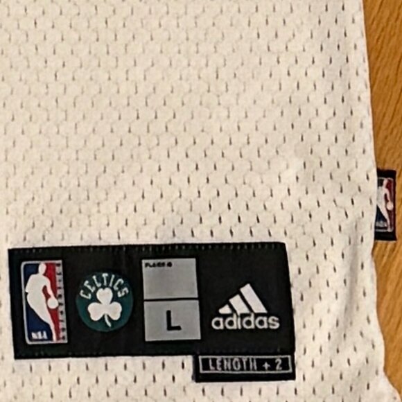 NWT adidas Paul Pierce #34 Boston Celtics Home Swingman Basketball Jersey Large - Picture 4 of 9